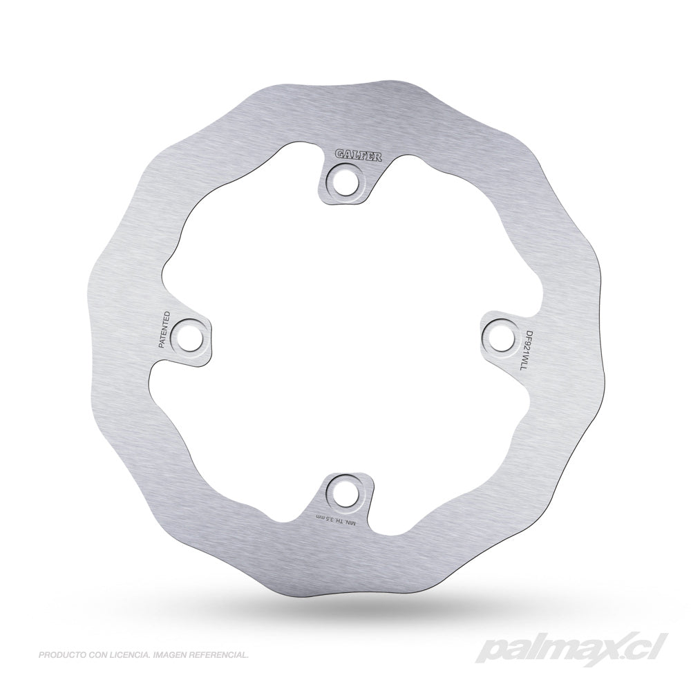 Disco de freno trasero Off-Road DF921WLL Wave para Sherco | Galfer
